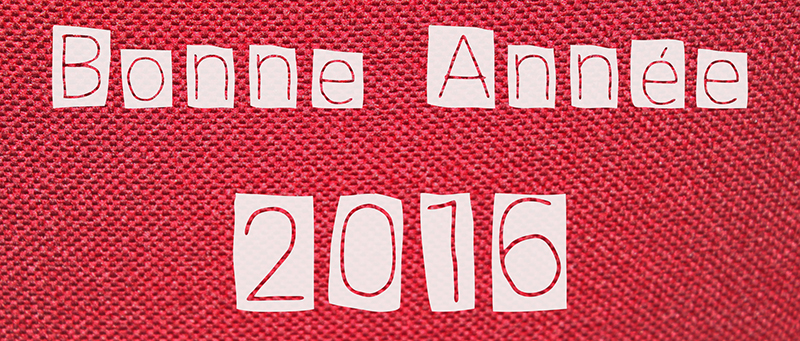 bonne année 2016