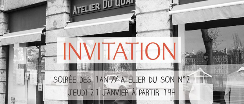 l'atelier du quai fête ses 1 an