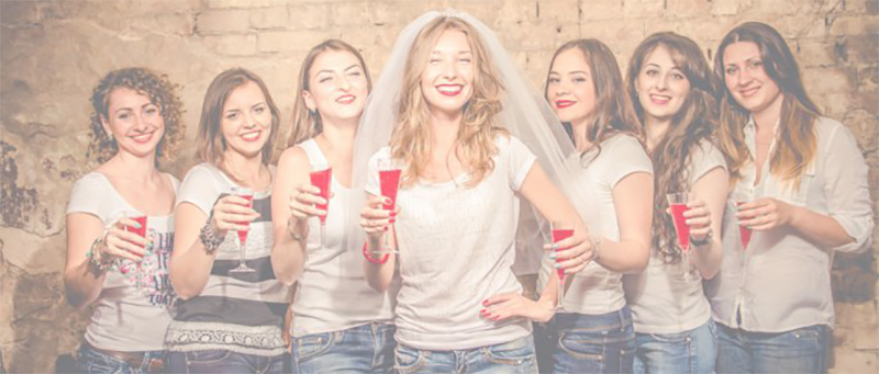 textile enterrement de vie de jeune fille