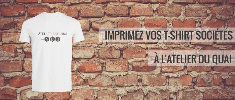 t-shirt société personnalisé