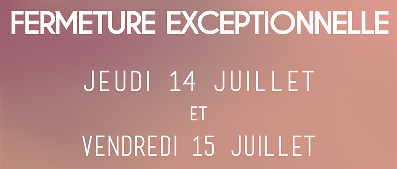 fermeture