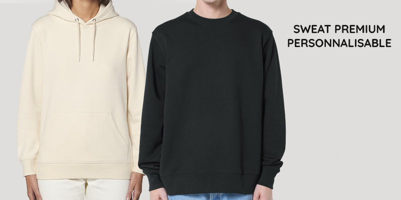 sweat premium personnalisable