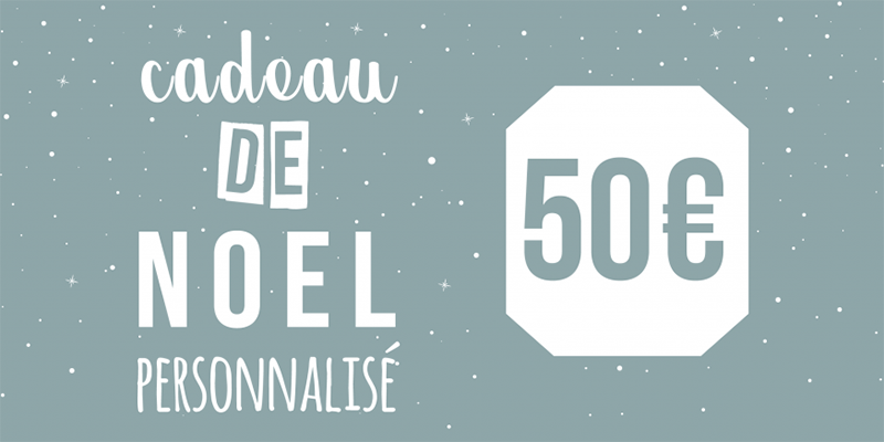 cadeau de noël personnalisé pour 50€