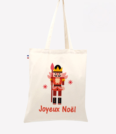 tote bag made in france noel