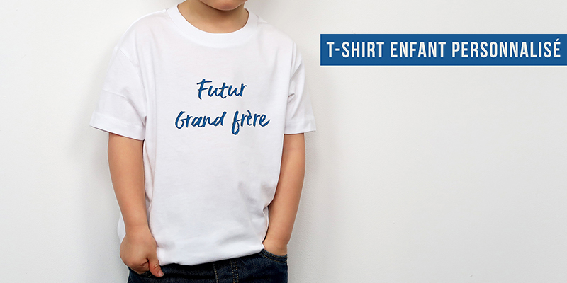 t-shirt enfant personnalisé