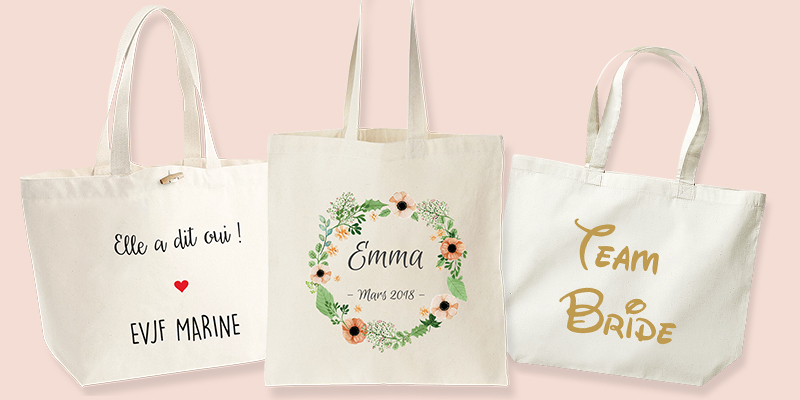 sac personnalisé evjf