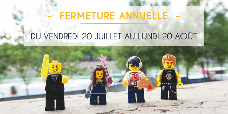 fermeture été 2018