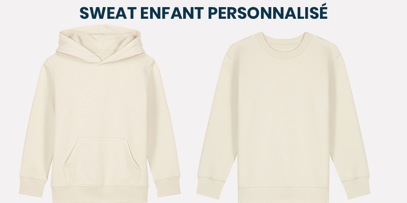 sweat enfant personnalisé