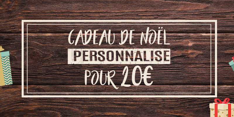 cadeau noël personnalisé pour 20€
