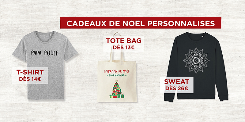 idées cadeaux de noël personnalisés