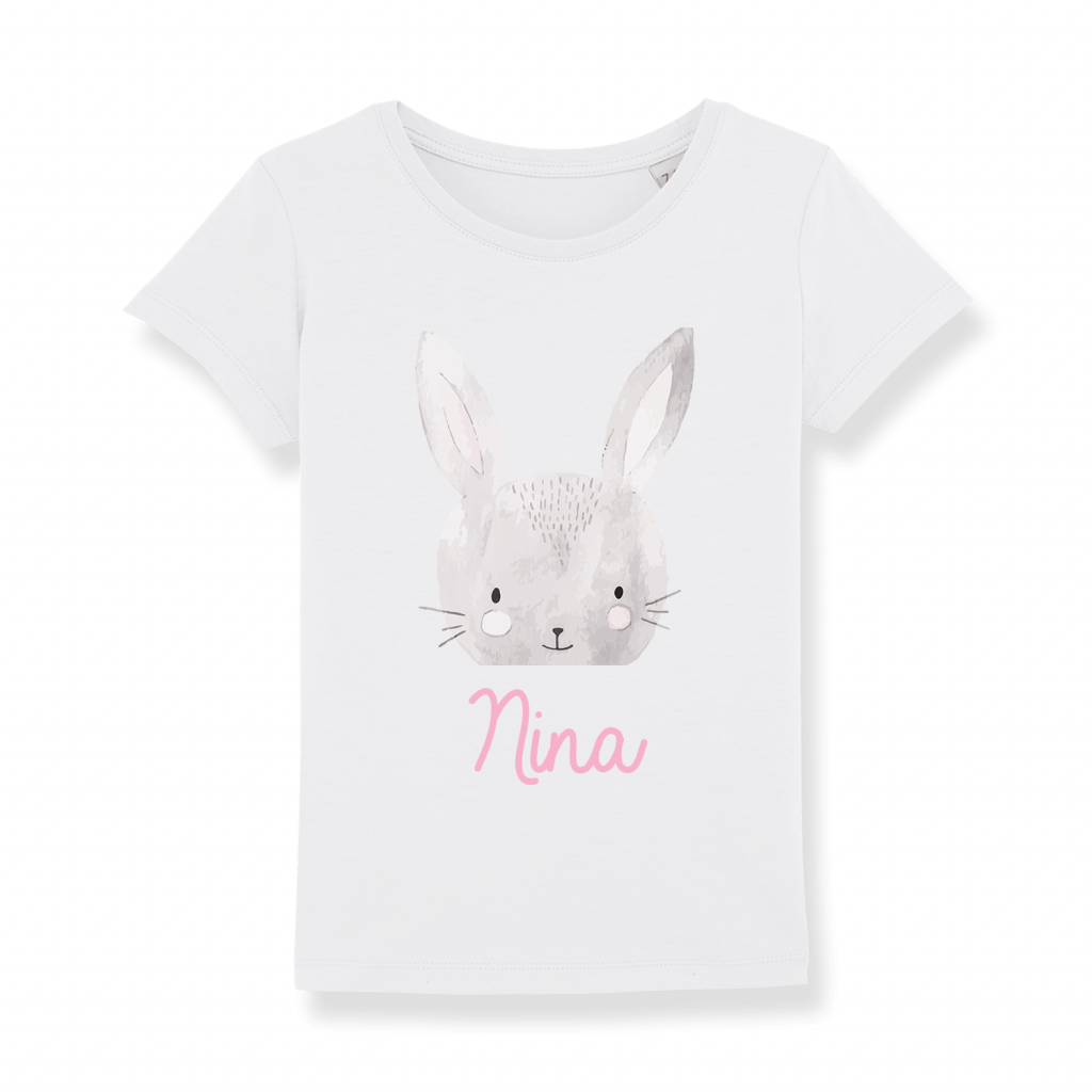 Cadeau Noël Enfant Personnalisé - T-shirt enfant fille - Atelier du Quai