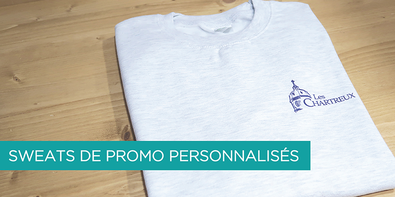 sweats de promo personnalisés