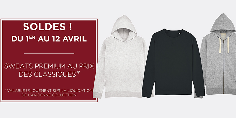 sweat premium pas cher