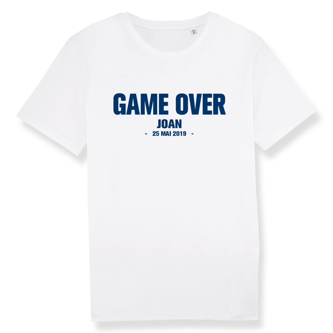 T-shirts enterrement de vie de garçon - Game Over - Atelier du Quai