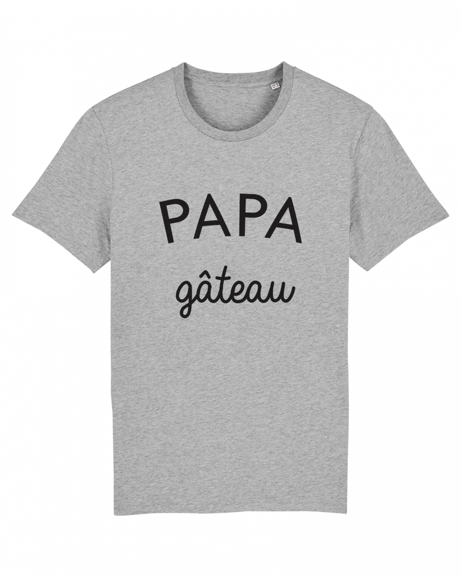 Cadeau fête des pères personnalisé - T-shirt papa gateau - Atelier du Quai