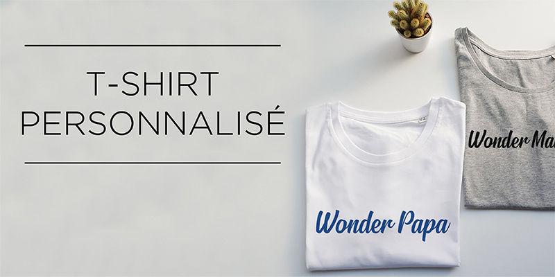 T-shirt personnalisé pas cher