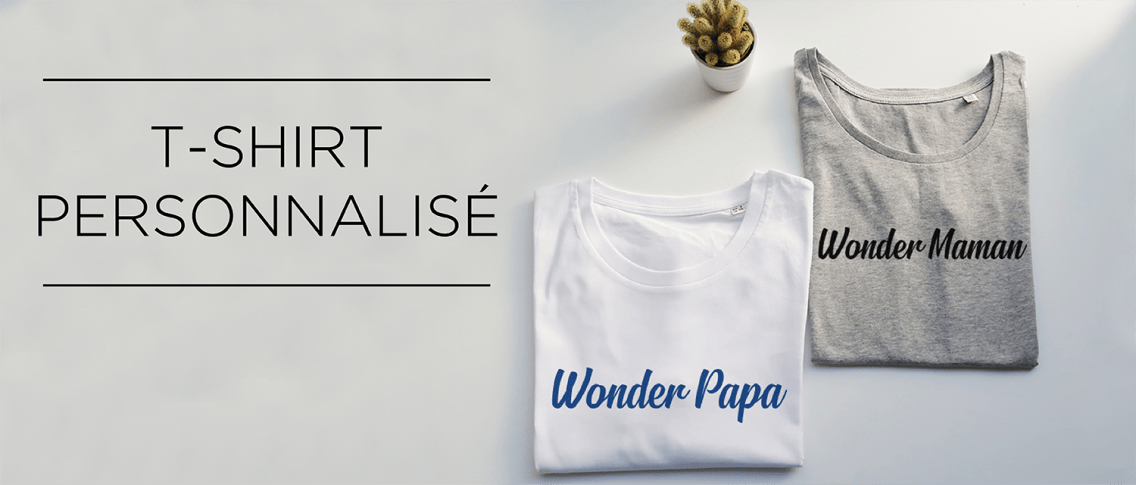 T-shirt personnalisé pas cher