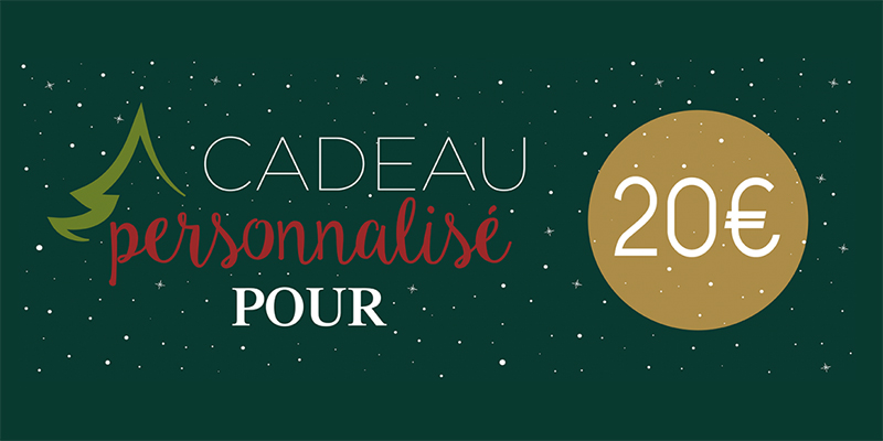 cadeau personnalisé pour 20€
