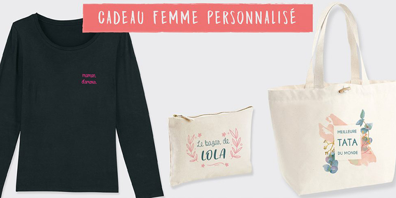 cadeau femme personnalisé