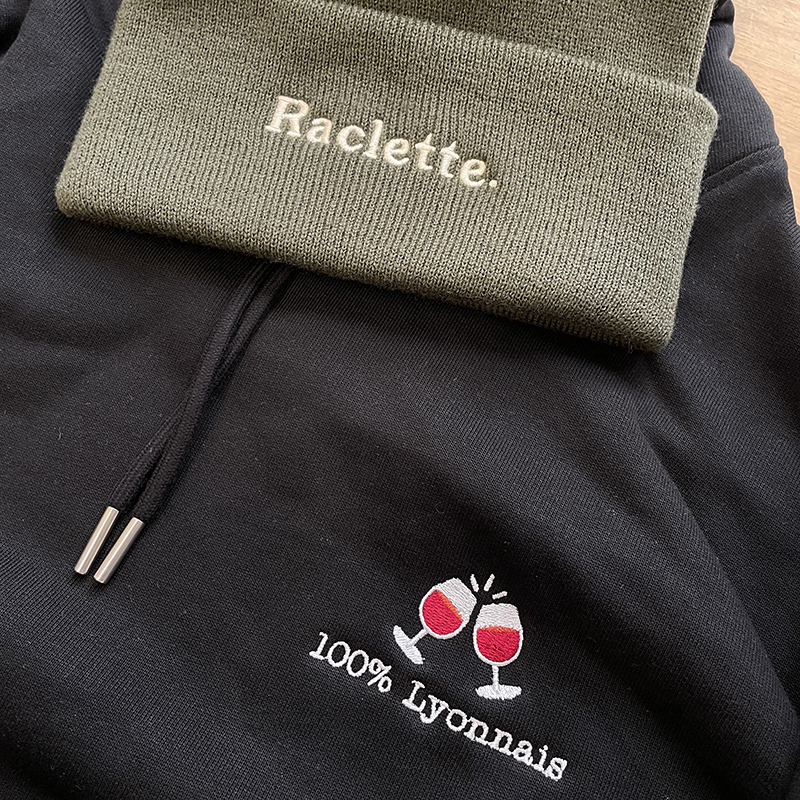 broderie personnalisée lyon a l'unité