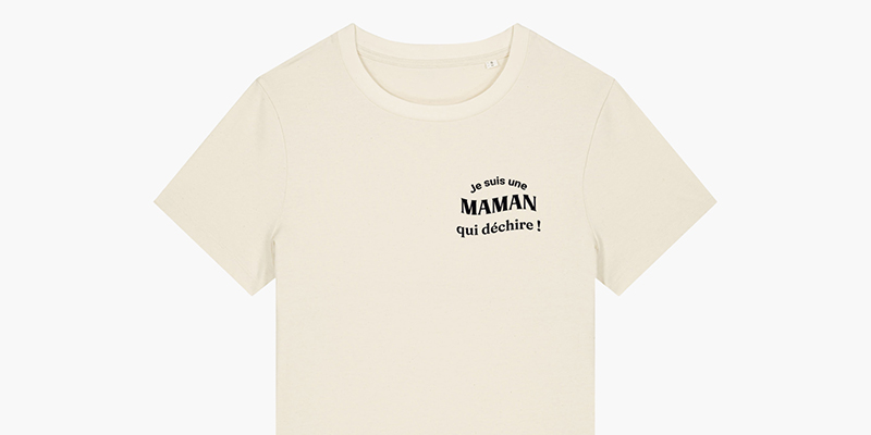 t-shirt personnalisé fête des mères