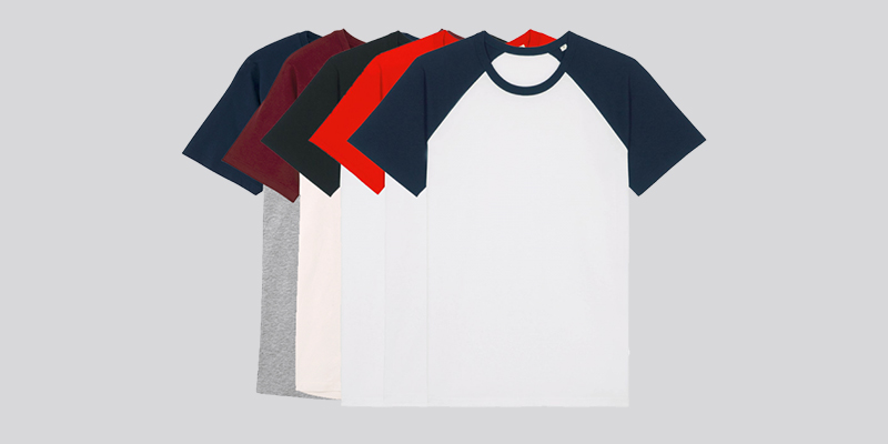 t-shirt baseball pas cher