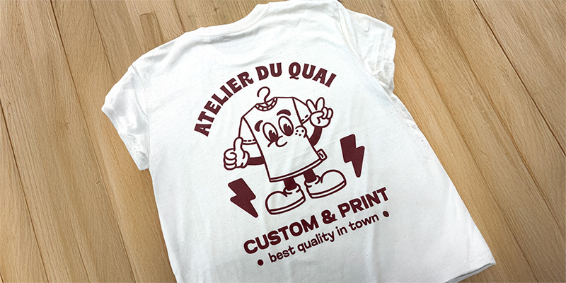 tee shirt personnalisé dijon