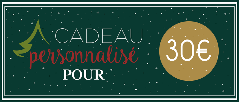 Cadeau personnalisé pour 30€ - Atelier du Quai